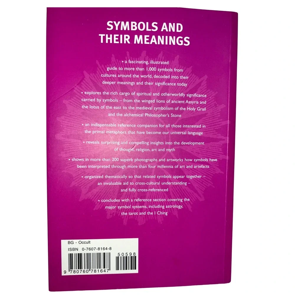 Symbols and Their Meanings Illustrated Guide Jack Tresidder Occult Reference‎ Bk